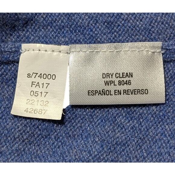 Charter Club Luxury 100% Cashmere Sweater Blue Women’s Small Crew Neck Soft - Picture 4 of 7